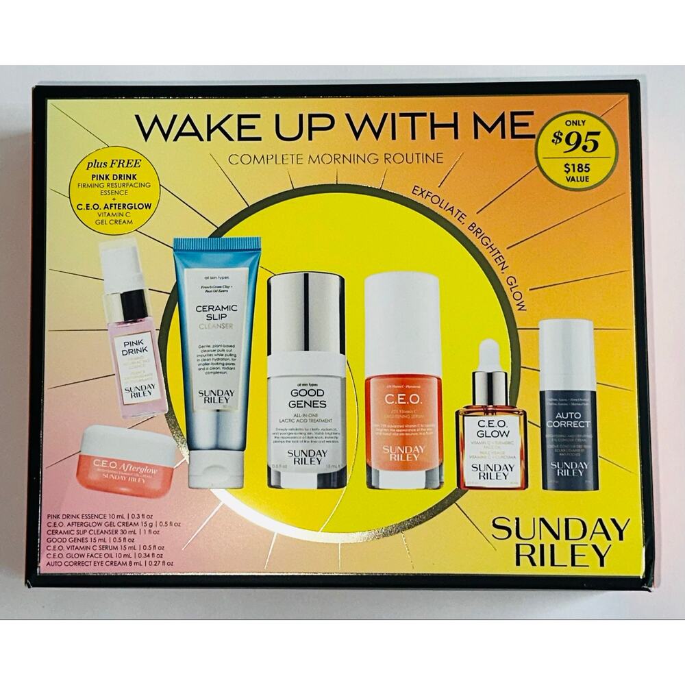 Sunday Riley Wake Up With Me Complete Brightening Morning Routine - Picture 5 of 6